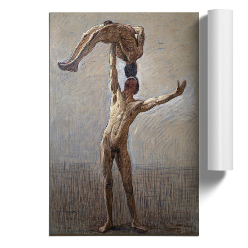 Athletes by Eugene Jansson - Frameless Print, 42cm H x 30cm W x 0.1cm D