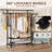 Heavy Duty Clothing Garment Rack Rolling Clothes Organizer Double Rails Hanging