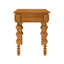 Table de bout étroite en bois massif avec tiroir, table d'appoint de canapé rétro pour le salon, assemblage facile, finition naturelle