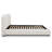 Ares Queen Bed in Froth White Boucle
