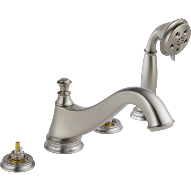 Cassidy™ Deck Mounted Roman Tub Faucet Trim, Brilliance Stainless