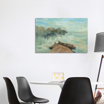 «Lakeside Retreat II No Wood» par Silvia Vassileva - reproduction d'art