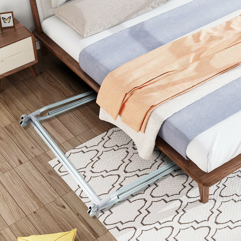 Porte-vêtements extensible, pliable et robuste avec tringle