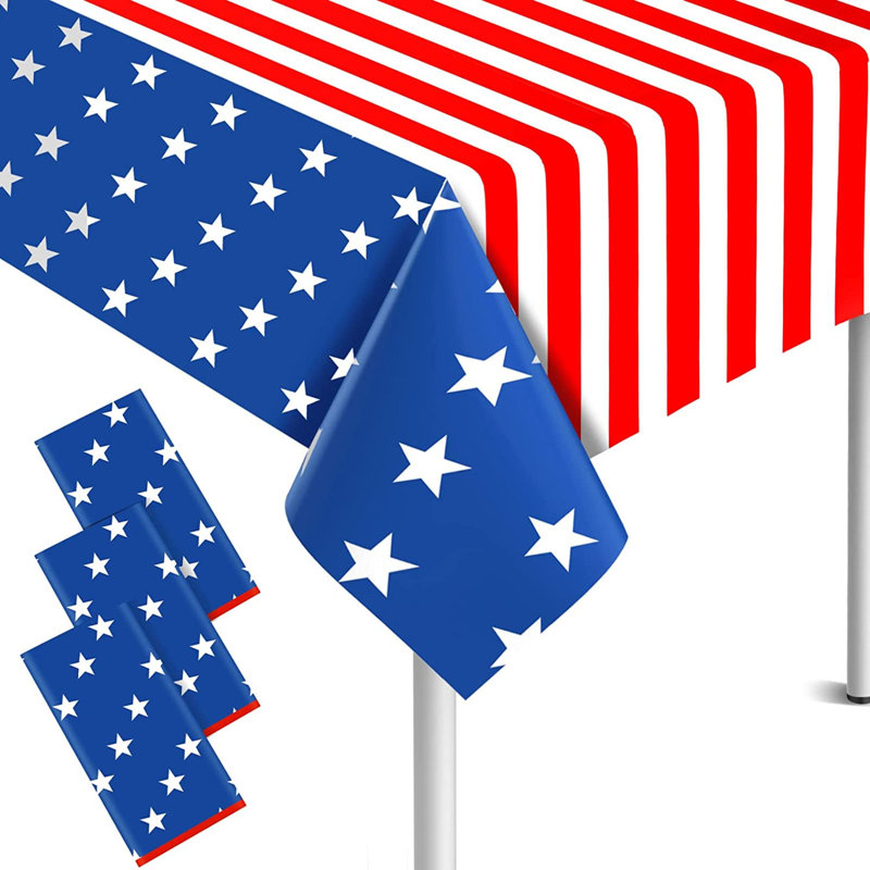 Linge de table drapeau américain
