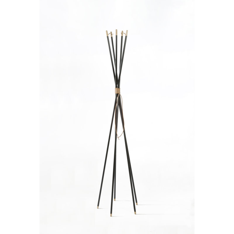 Freestanding 5 - Hook Coat Rack