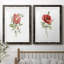 Pivoine écarlate - ensemble de 2 reproductions d'art-1707268021-1707268031-1707268026