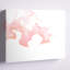 Art sur toile Caban «Blush Pink Clouds»