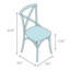 Prompton 'X' Metal Restaurant Chair-1515454598-1558627198