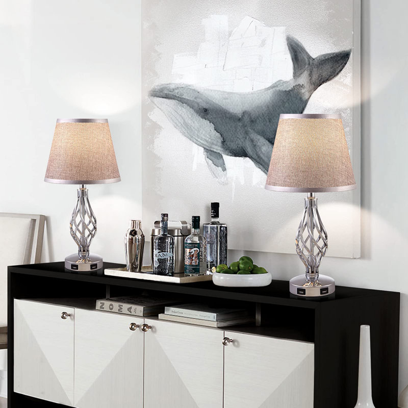 Ejlif Metal USB Table Lamp