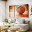 «Orange Basketball», 3 pièces-387504216