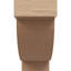 Alpine Rough Cedar Woodgrain TimberThane Corbel, Primed Tan-87472096