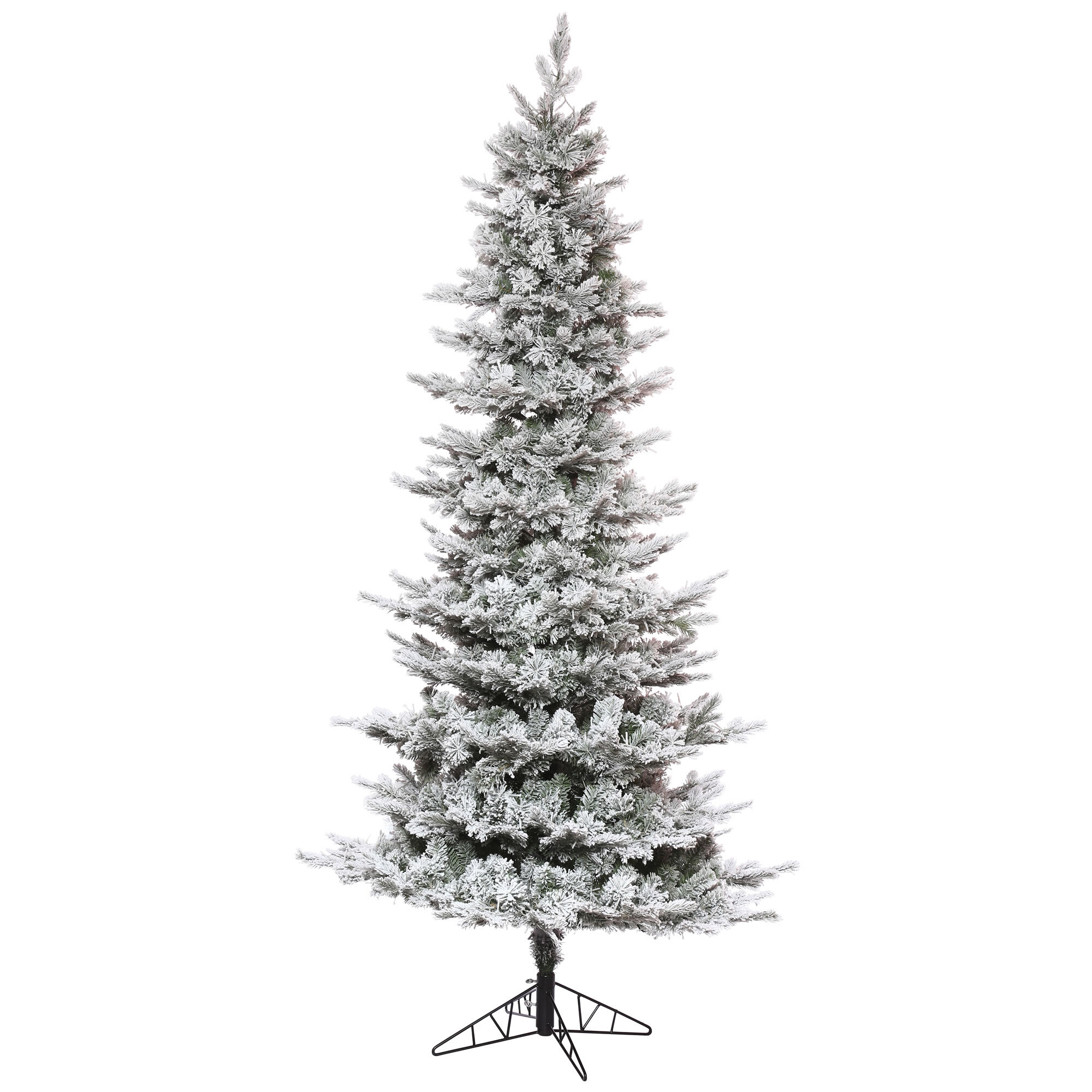 Vickerman Flocked Kiana Pine Artificial Pine Christmas Tree Perigold
