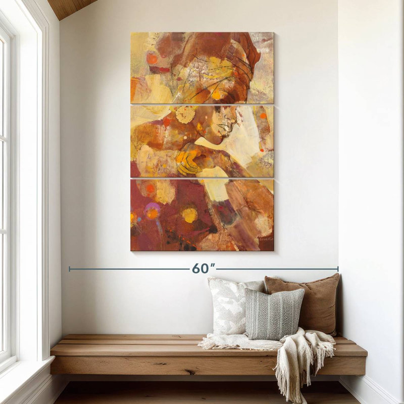 Leisha célèbre la beauté I, H 50 po x l 32 po