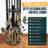 Manufactured Wood Freestanding Fishing Rack