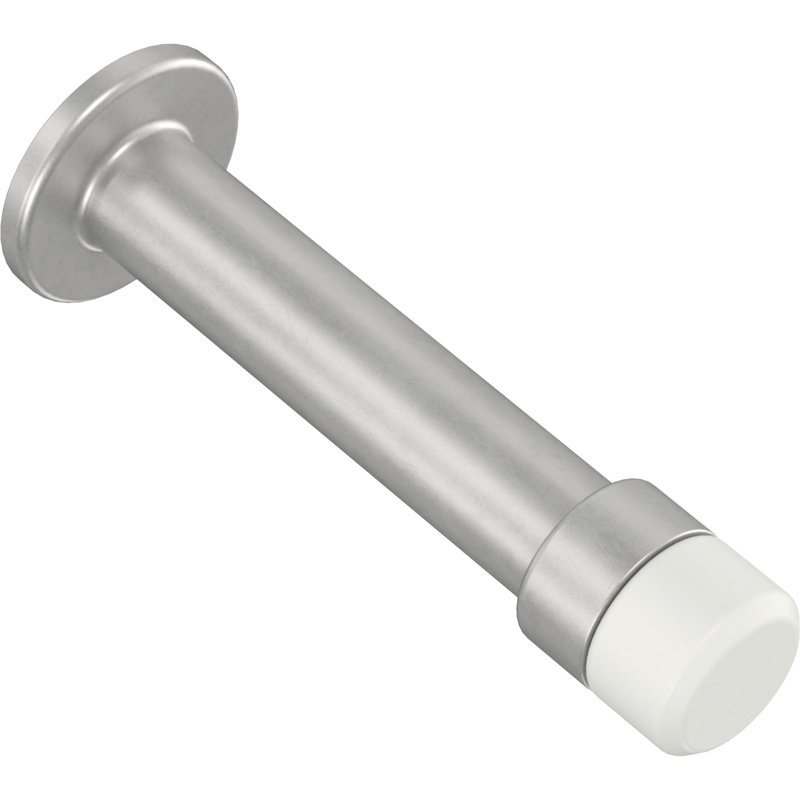 Bar 3 in. (76 mm) Solid Door Stop, Matte Nickel