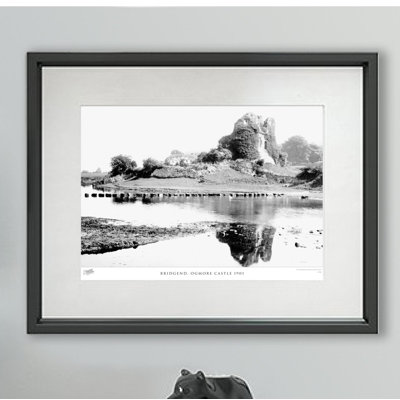Bridgend, Ogmore Castle 1901 by Francis Frith - Single Picture Frame Print