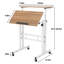Crumpton Adjustable Metal Base Desk-1505248686