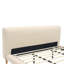 Lit plateforme tapissier Elliot Mid-Century-369981838