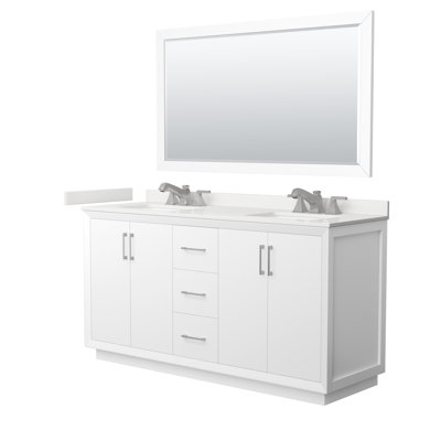 Strada 66'' W Double Vanity