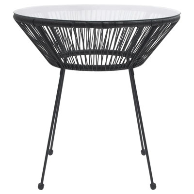 Heddwyn Round Metal Outdoor Dining Table , 70cm cm W 70cm cm D