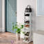 7 Pair Stackable Shoe Rack