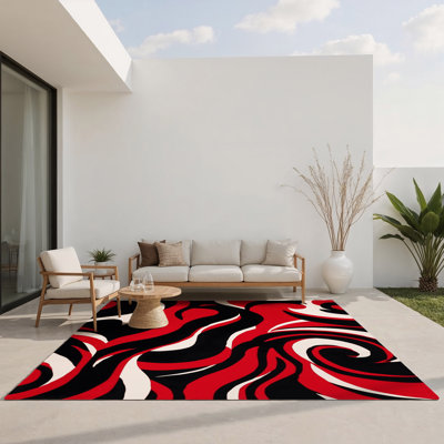 Tapis intérieur et extérieur Cerise Tide