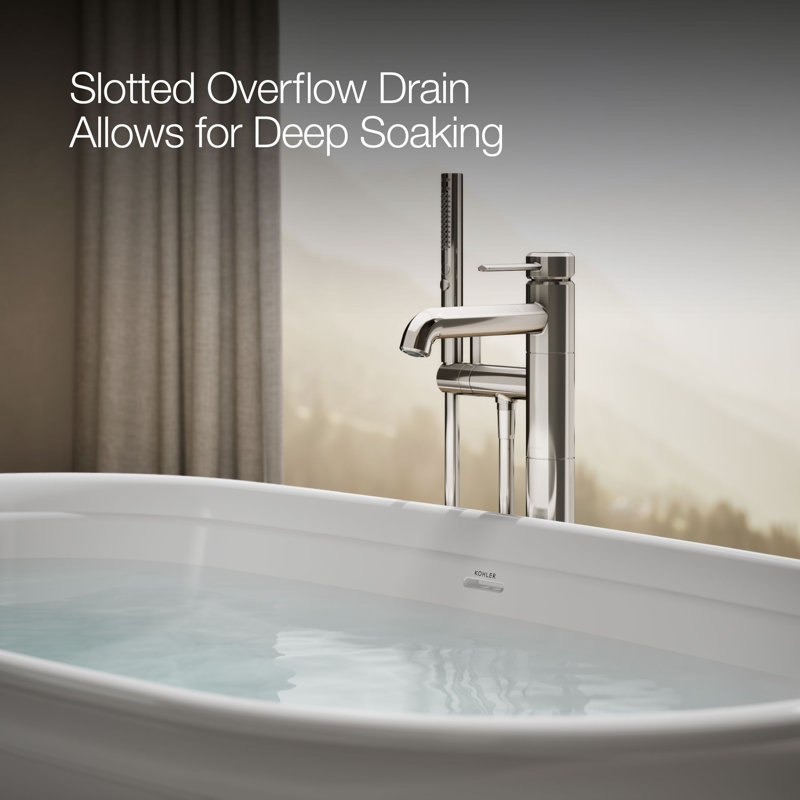 Memoirs® 66" x 36" Freestanding Soaking Bathtub