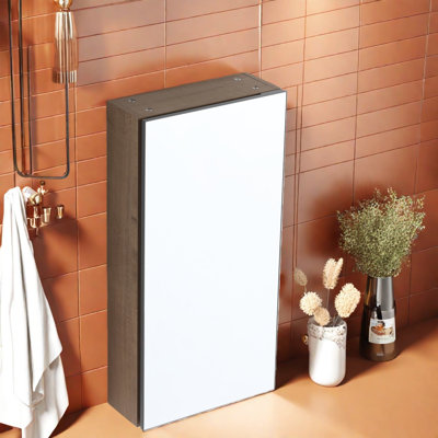 Armoires à pharmacie peu encombrantes avec rangement, salle de bain moderne en bois de 14 pouces