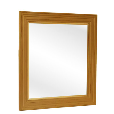 Hues Flat Solid Wood Mirror