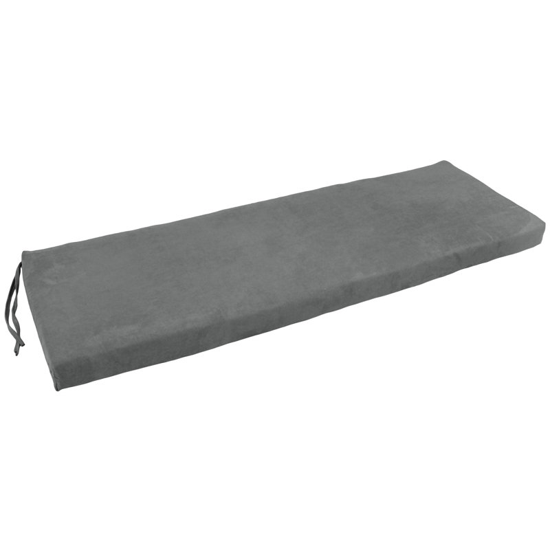Outdoor 3'' Seat Cushion, Gray, 40'' W x 19'' D
