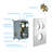 Dual Function Chrome Shower Set Elegance - Ideal For Modern Bathrooms