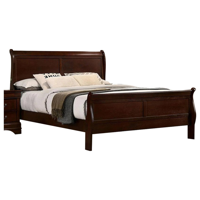 Allard Wood Bed, Queen, Cherry