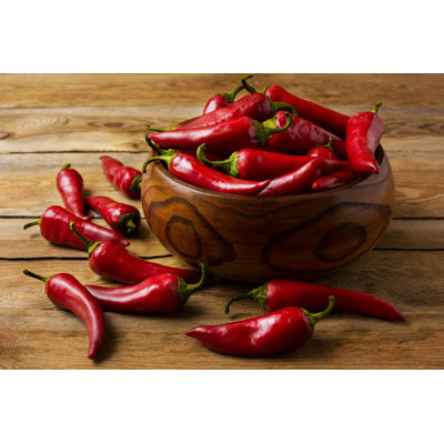 Red Hot Chilli Pepper par Tasipas - photographie sur toile tendue