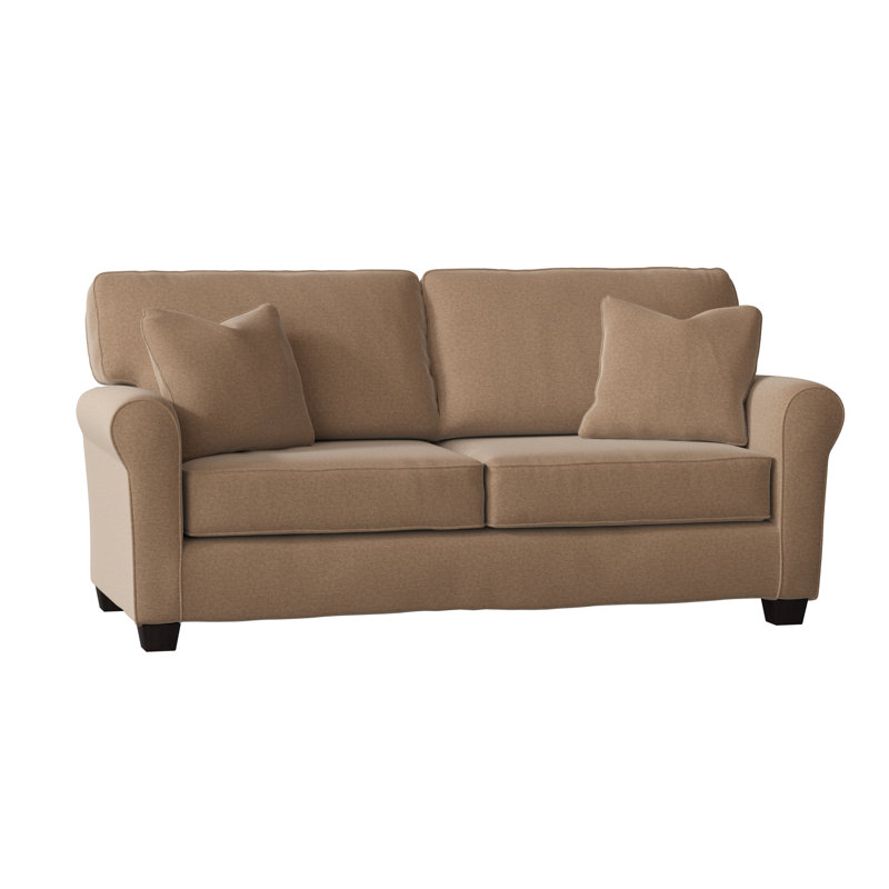 Shannon Upholstered 76'' Sofa, Espresso, Loden