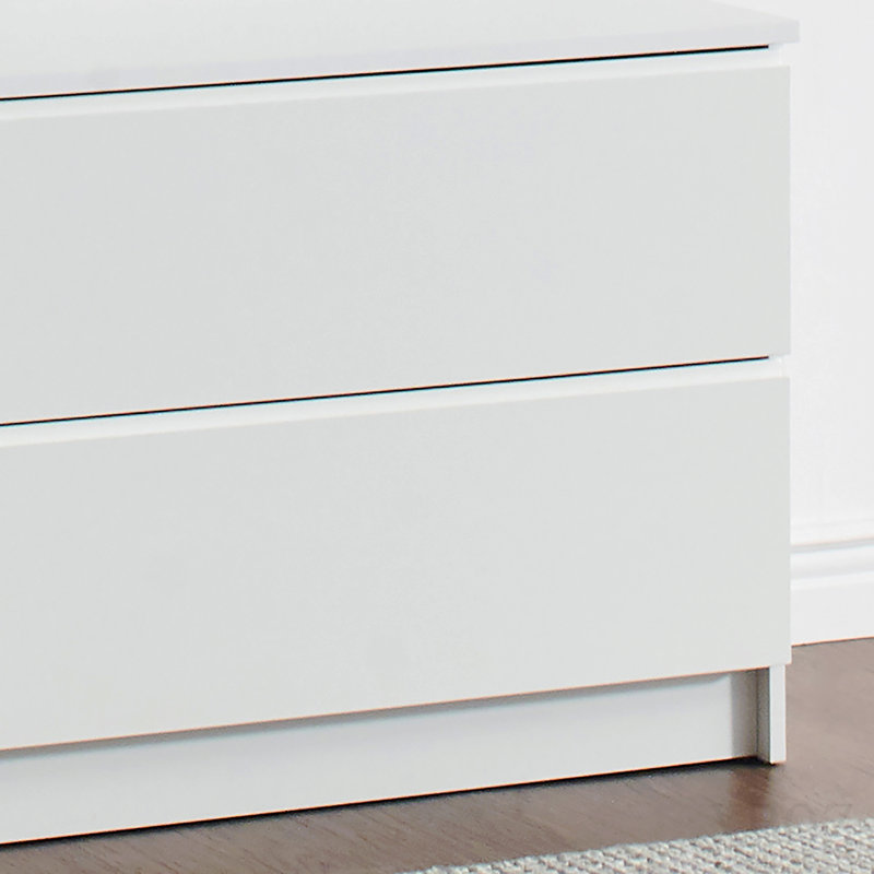 White Wood Closet System