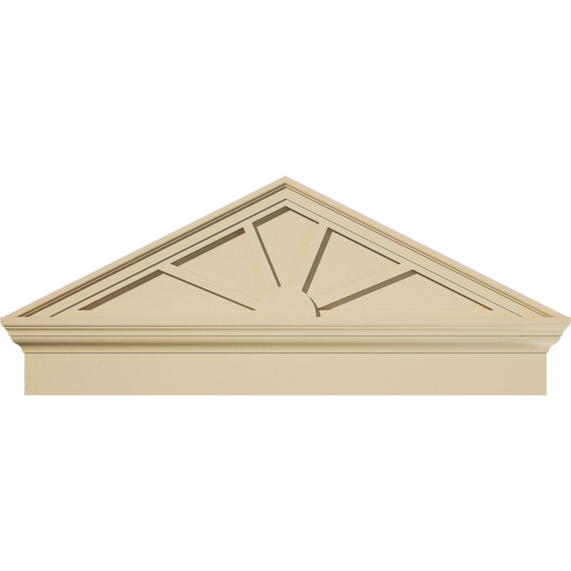 Fronton en uréthane Signature, 40 po x 16,875 po x 2,75 po, Combinaison, 4 rayons