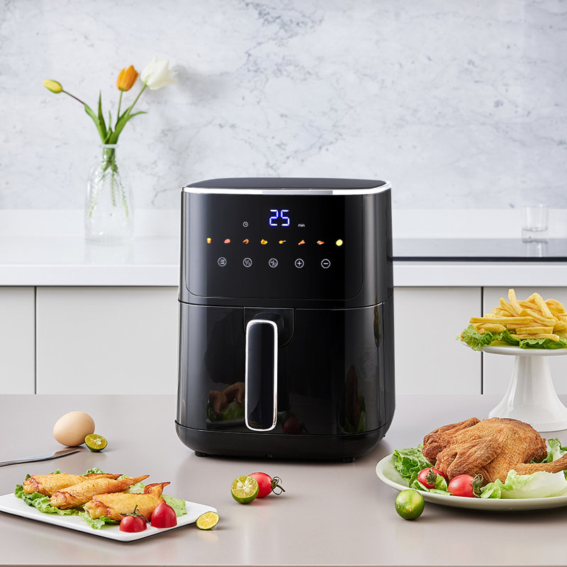 Garden Sanctuary Air Fryer, Black