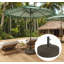 Support de parasol d'extérieur robuste, base de parasol de patio, support de parapluie