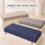 Coussin de banc sur mesure de 3 pouces de hauteur avec passepoil double et 2 attaches pour meubles de patio-934746132-934748136