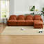 Canapé modulaire incurvé 4 places Cloud Comfort, Cloud Comfort