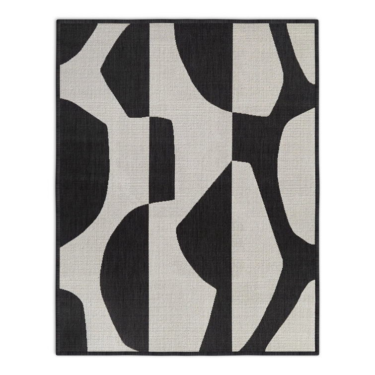 Emmie Charcoal Indoor/Outdoor Rug