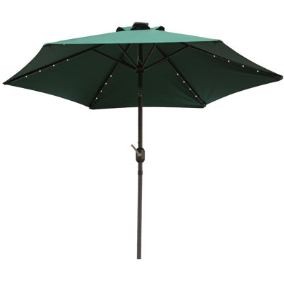 Martigues 2.5m Traditional Parasol with Lights