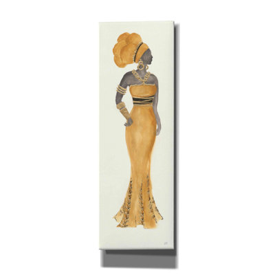 Bungalow Rose «Global Fashion III» par Chris Paschke, estampe numérique sur toile, 20 po x 60 po