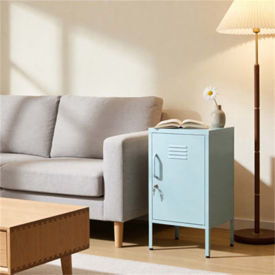 Durable Multi-Functional Metal Storage Cabinet with Adjustable Shelves and Lockable Door, Ideal for Secure and Efficient Organization.