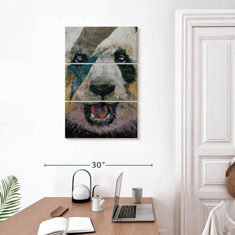 Brampt Panda Rock, 32" H x 20" W