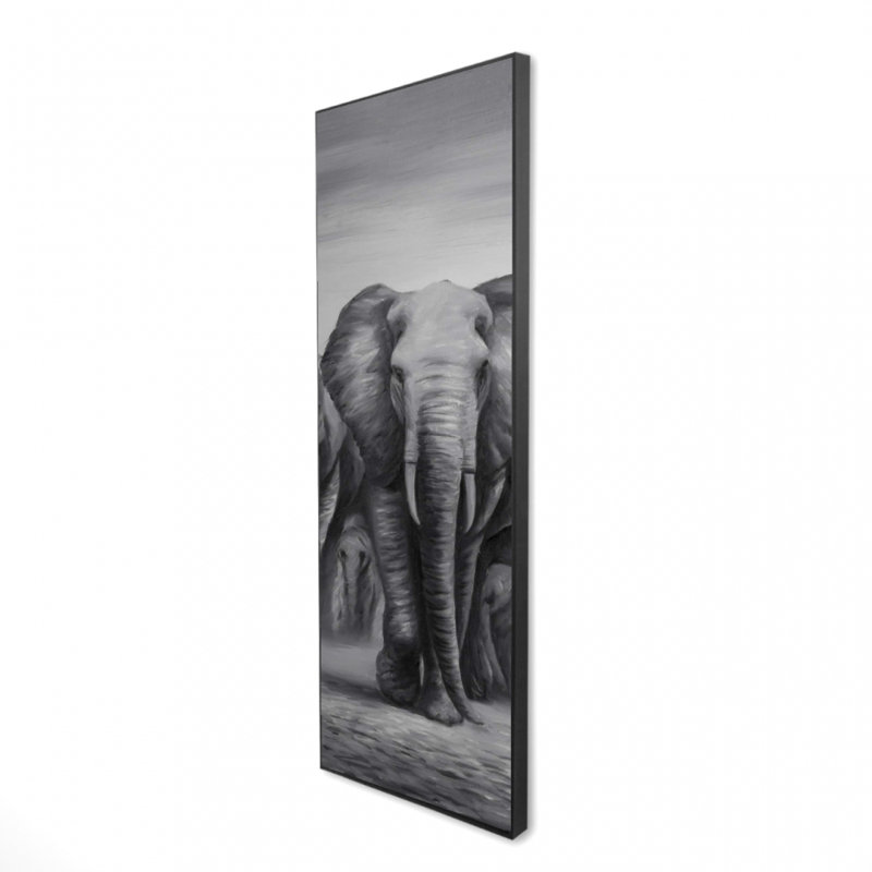 «Herd Of Elephants» sur toile