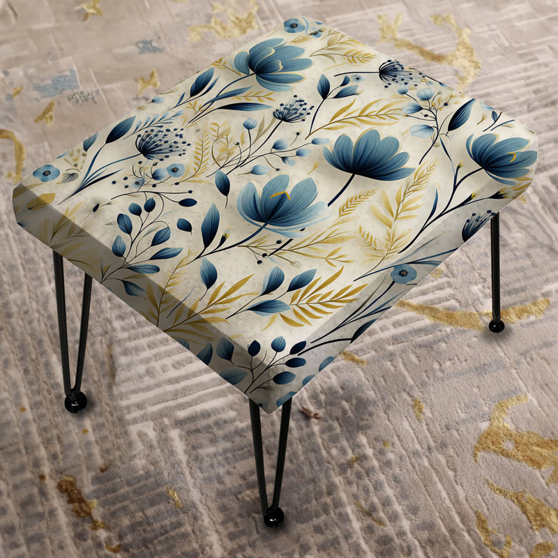 Natural Plant Fusion II - Plants Rectangle Ottoman