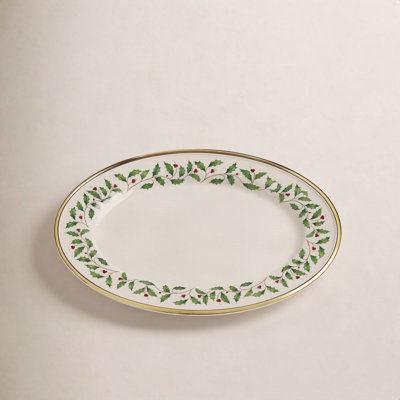 Lenox Holiday Porcelain Platter