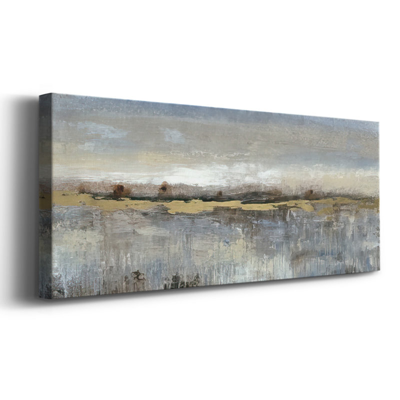 " Abstract March Ii ", 20" H x 50" W x 1.5" D