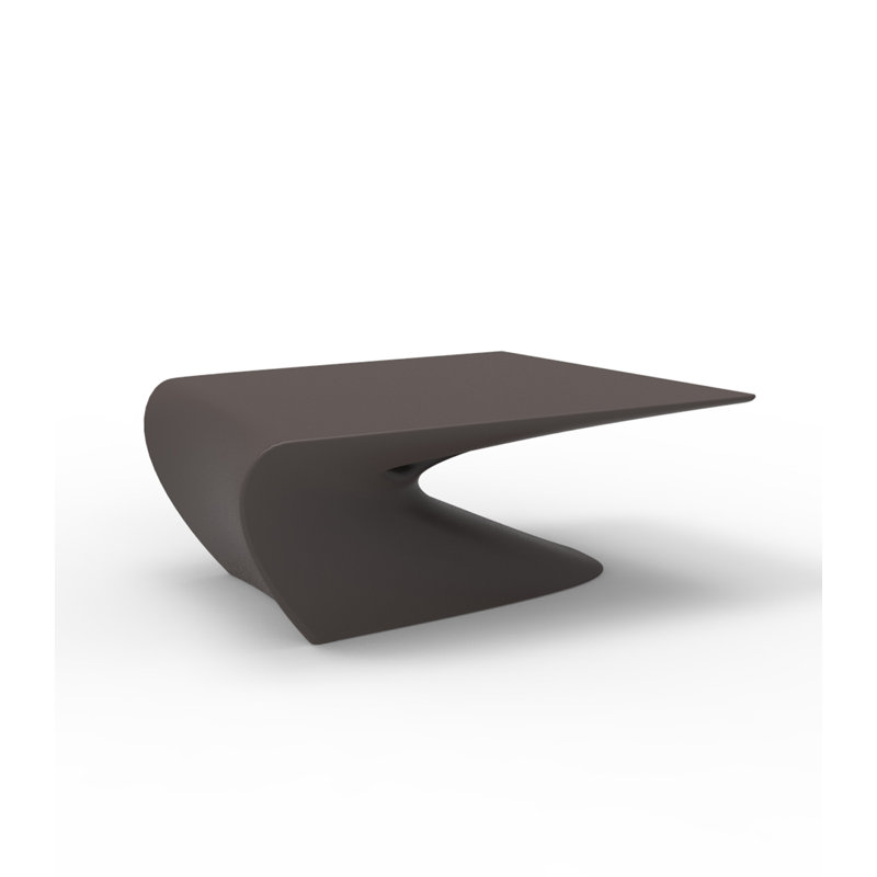 Table basse en plastique Wing, Bronze